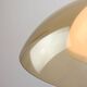 Lampe rare UFO Space Age de Guzzini en marron clair, années 1970