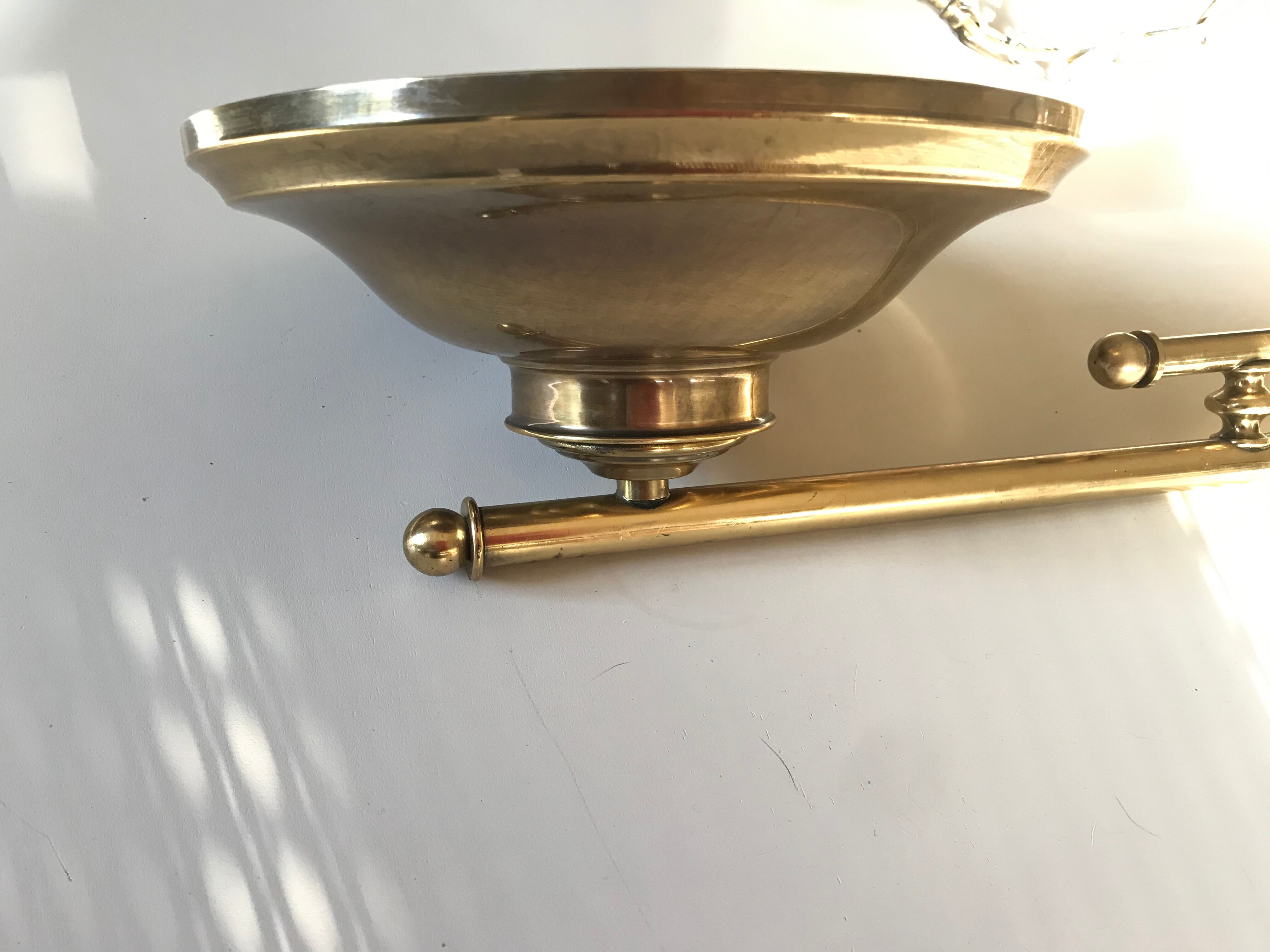 Vintage brass plafon