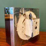 Wall lamp in smoked plexiglass