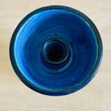 Bougeoir / Vintage Candle Holder Rimini Blue by Bitossi, 1950s