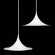 Ensemble de 2 lampes suspendues 'Semi' 38 cm Fog & Mørup / Torsten Thorup / Claus Bonderup / design danois moderne