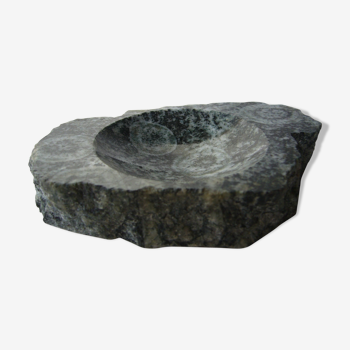 Vintage granite ashtray