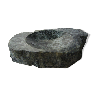 Vintage granite ashtray