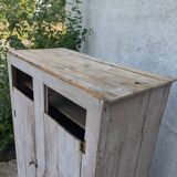 Small patinated cabinet