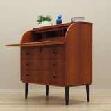 Teak secretary, Danish design, 1970s, production Denmark