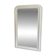 Louis Philippe white mirror, late 19th century.