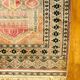 Wool and silk carpet 129 x 76 cm