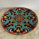 Longwy enamel dish Arabesques creation by P. Mignon