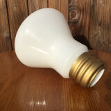 Bulb-shaped opaline globe