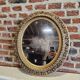 Miroir ovale petit modèle