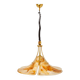 Tulip Cosack pendant lamp, 1970s, brass, 60 cm, E27