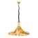 Tulip Cosack pendant lamp, 1970s, brass, 60 cm, E27