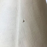 50s black leather lamp