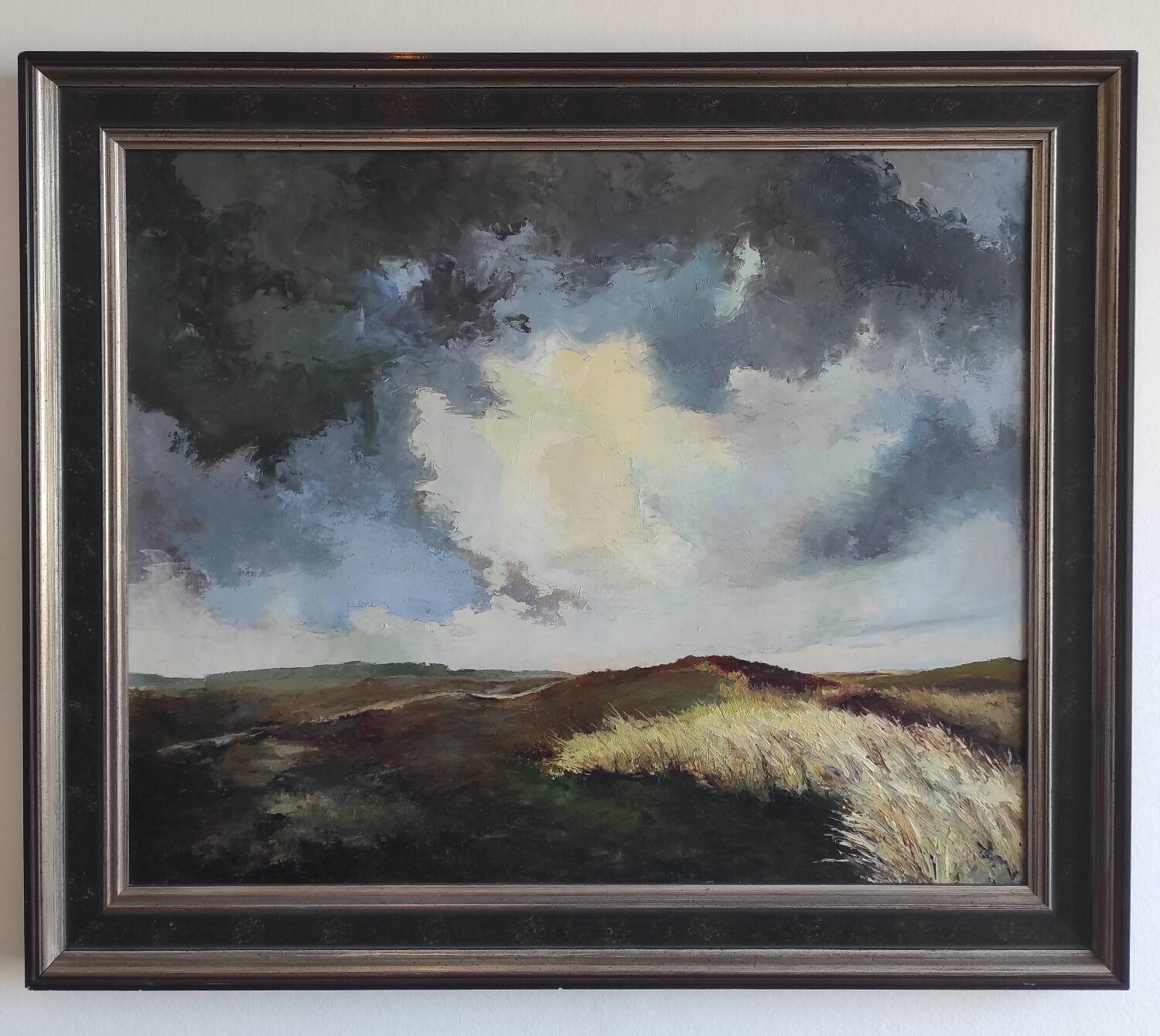 Oil painting on panel H. De Vleeschauwer