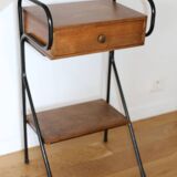 dark bedside table 1960