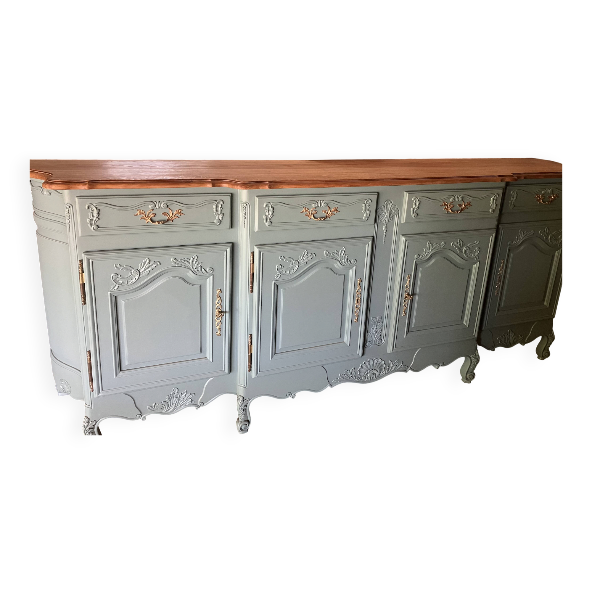 Buffet / Louis XV sideboard restored
