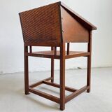 Hans Vollmer & Prag-Rudniker Wickerwork, Oak and Cane Chair Mod. 464, 1902