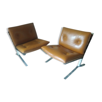 Pair of Joker armchairs by Olivier Mourgue