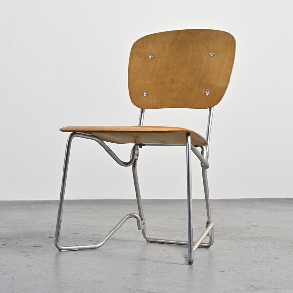 Chaise Alu-Flex par Armin Wirth, circa 1965