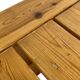 Vintage Coffee Table Pine Wood Design 1970s Coffee Table