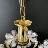 Lustre fleurs blanches