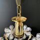 Lustre fleurs blanches