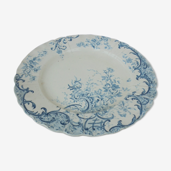 Old plate Sarreguemines