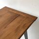 Dining table / desk dlg Tolix 55 in metal and wood, 1950s design