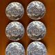 6 flat plates English Style / Lunéville France