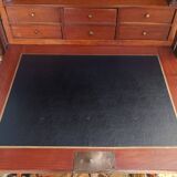 Empire walnut burl secretary