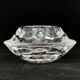 Bougeoir en cristal vintage Royal Copenhagen Danemark