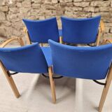 Set of 2 waiting room benches 1980/90