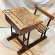 Wooden school table primary school dimension: height -78cm- width -70cm- depth -88cm-