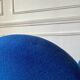 Vintage 70s wool fireside chair