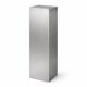 Stainless Steel Garden Pedestal / Sculptural Outdoor Plinth