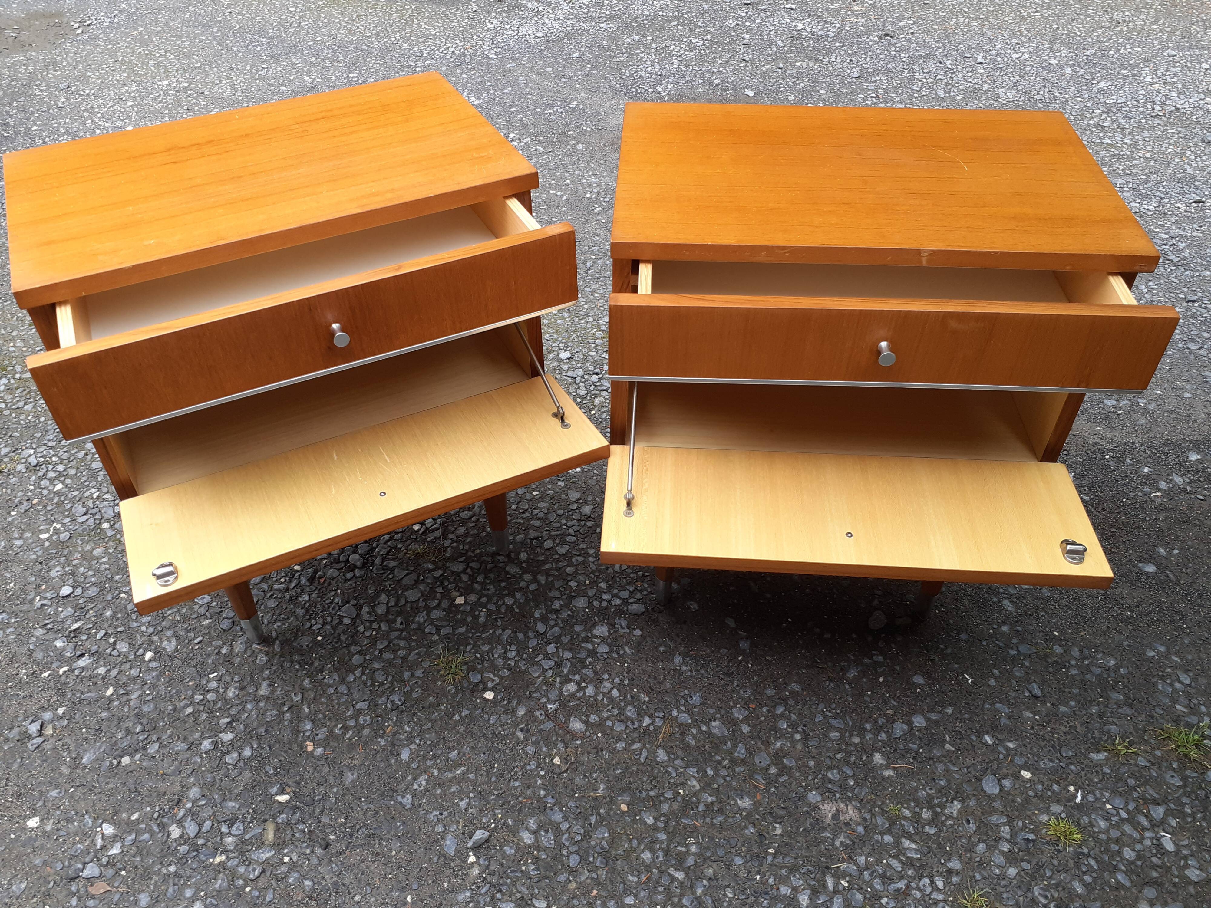 Pair of bedside tables
