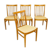Set de 4 chaises "Hergården", Carl Malmsten., Suède, 1970