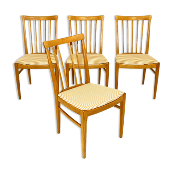Set de 4 chaises "Hergården", Carl Malmsten., Suède, 1970