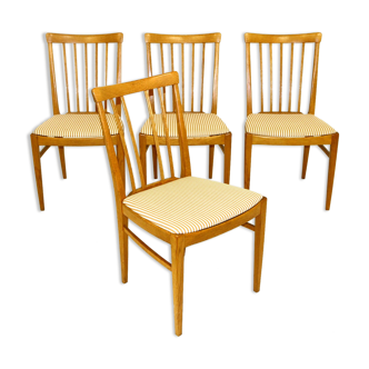 Set de 4 chaises "Hergården", Carl Malmsten., Suède, 1970