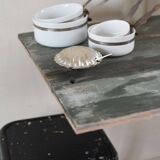 Series of 4 casseroles