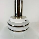 Opal glass suspension lamp by Peill and Putzler, circa 1970