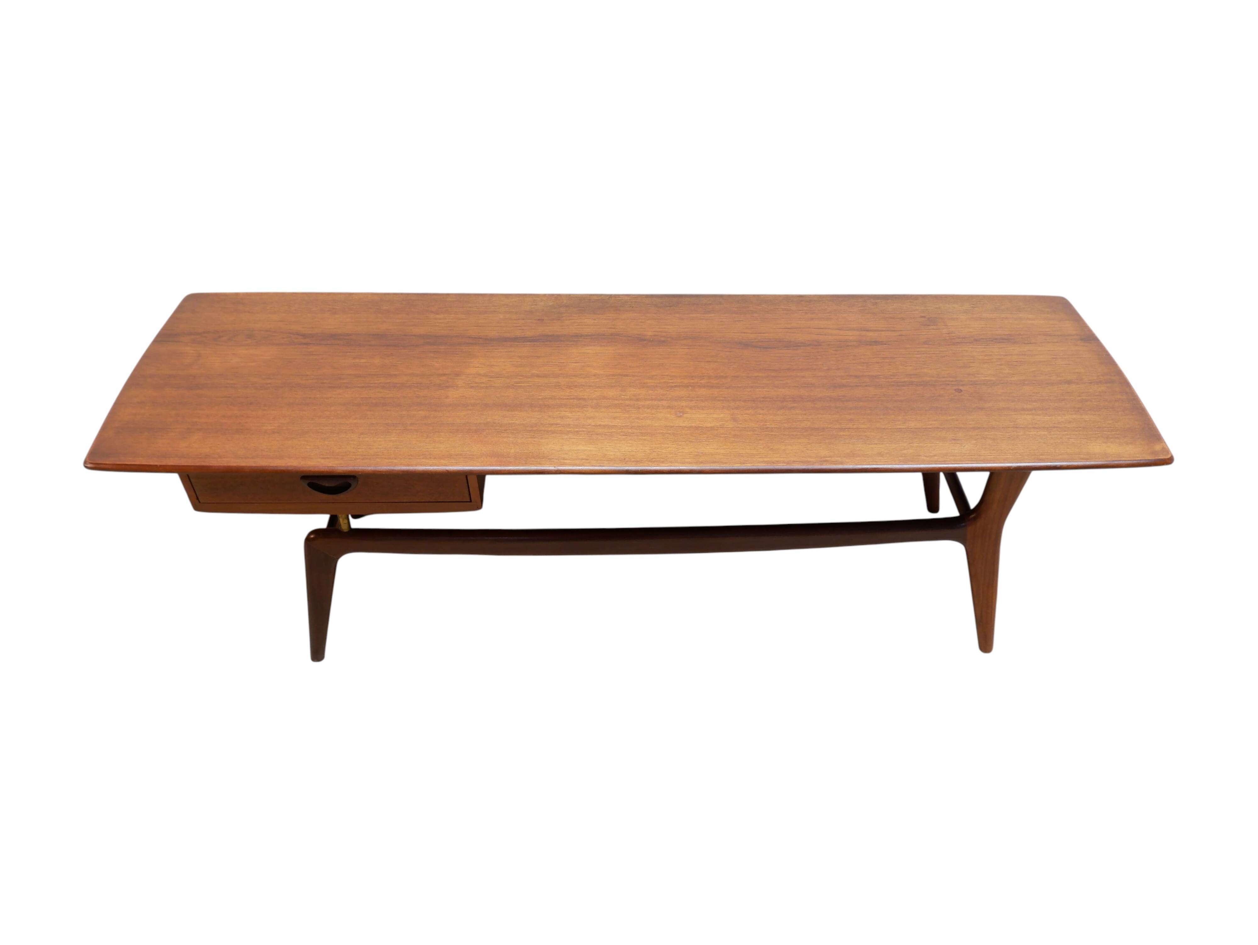 Louis van Teeffelen coffee table for Webe Holland, 1960s