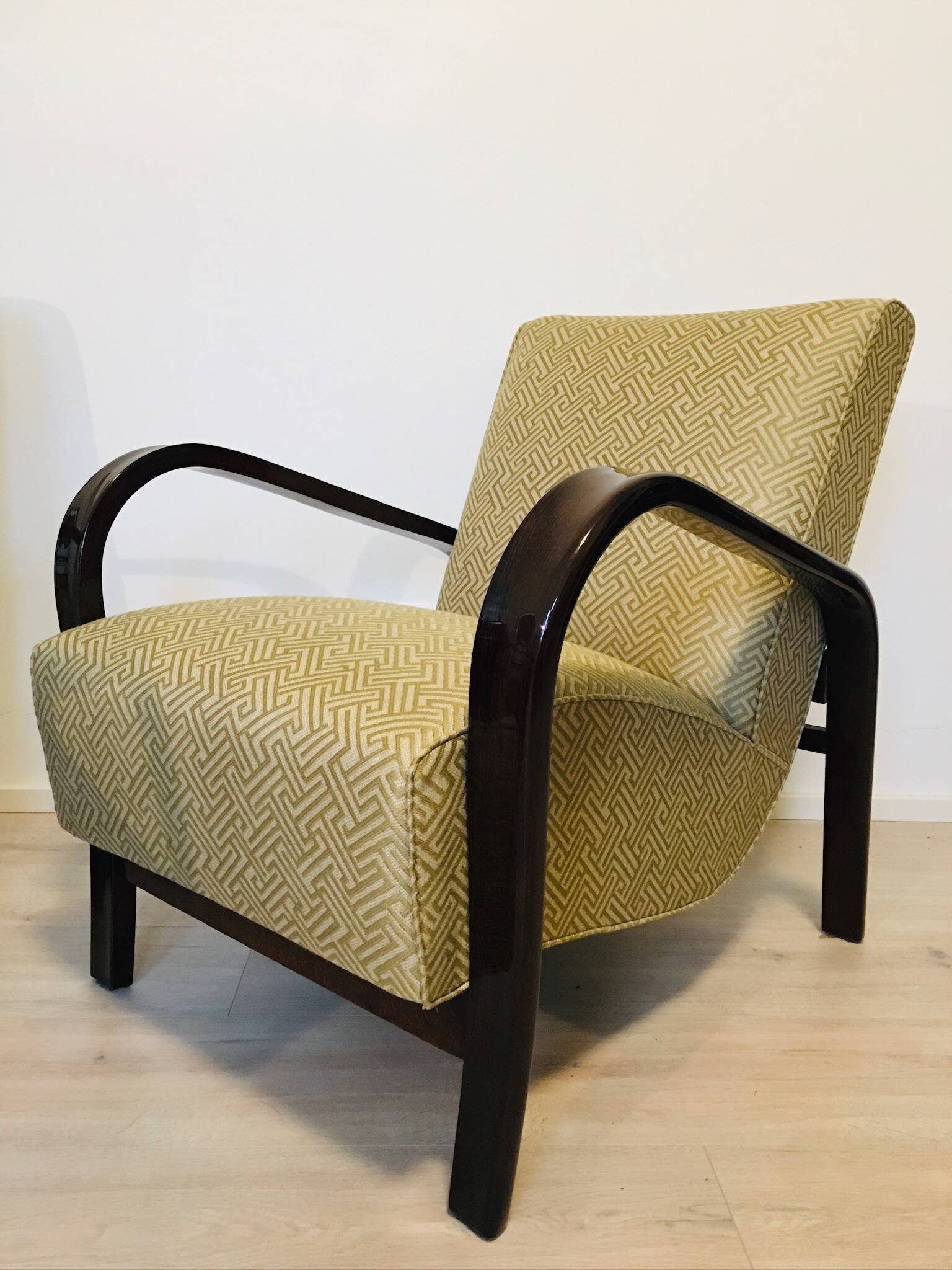 Armchair by Karel Kozelka & Antonín Kropáček for Interier Praha, 1950s