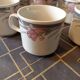 Lot de 6 grosses tasses fleuries