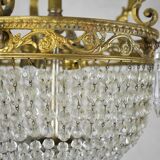 Napoleon-style tassel chandelier