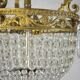 Napoleon-style tassel chandelier