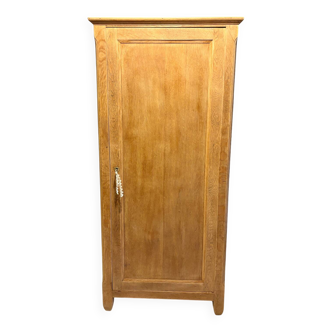 Parisian wardrobe in raw wood