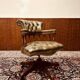 Chaise de bureau Captain Chair Chesterfield Chaise de bureau Vert olive