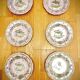 Set of 6 Earthenware Plates Martres Tolosane Moustiers Antique Tableware 19th Century