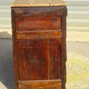 Large and old piece of trade furniture, trouser press.